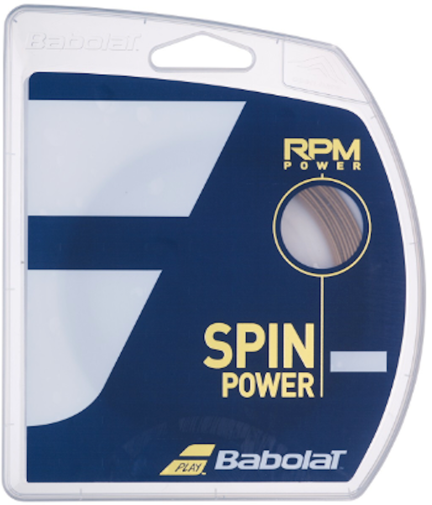 Теннисная струна Babolat RPM Power Spin Power 130 /16 12 метров Коричневый