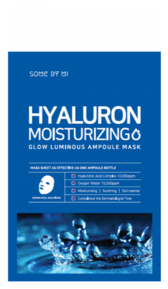 Some By Mi Hyaluron Moisturizing Увлажняющая маска с гиалуроновой кислотой, 25 г, 20 мл