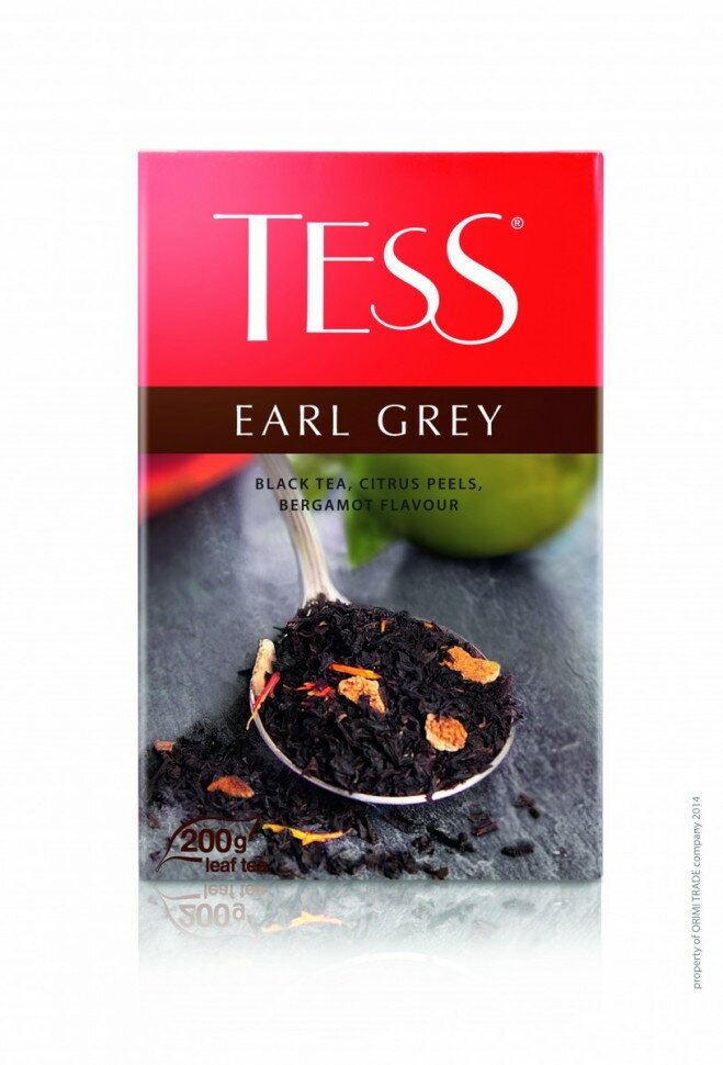 Чай черный Tess Earl Grey 100г - фото №8