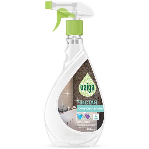 Vaiga Сильнопенящееся кислотное моющее средство для акриловых ванн 750 мл