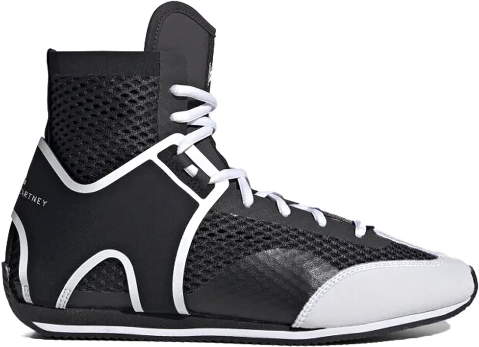 Боксерки adidas by Stella McCartney, размер 6.5, черный