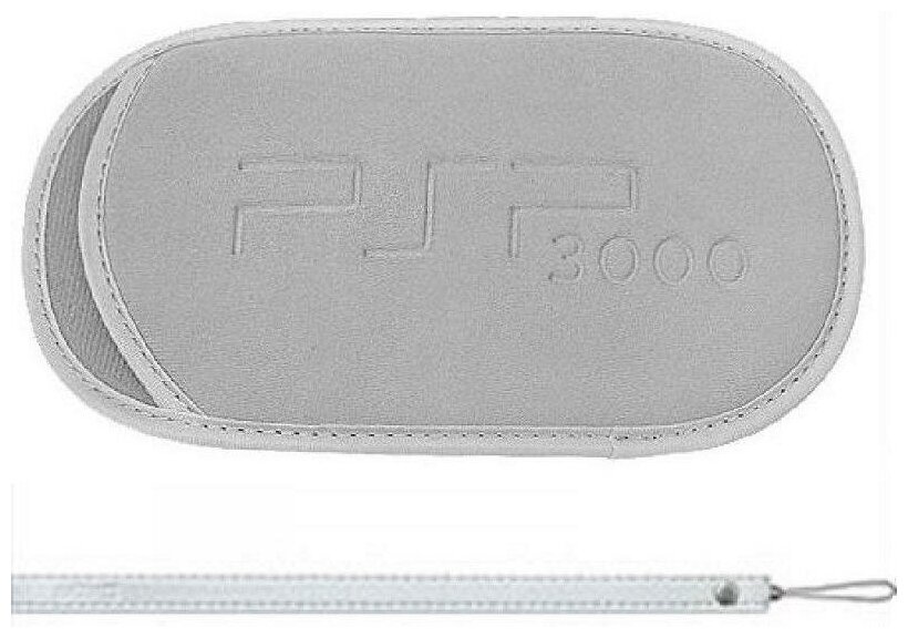 Мягкий чехол + ремешок Серый для Sony PSP-1000/2000/3000 (PSP)