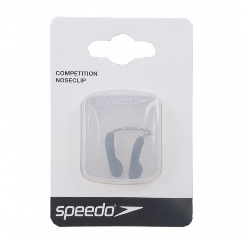 Зажим для носа плавательный Speedo Competition Nose Clip, серый