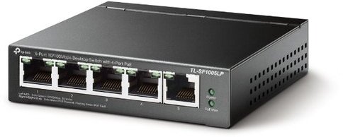 TP-Link Коммутатор TP-Link TL-SF1005LP 5 портов 100Мбит/сек./ 4 порта PoE (ret)