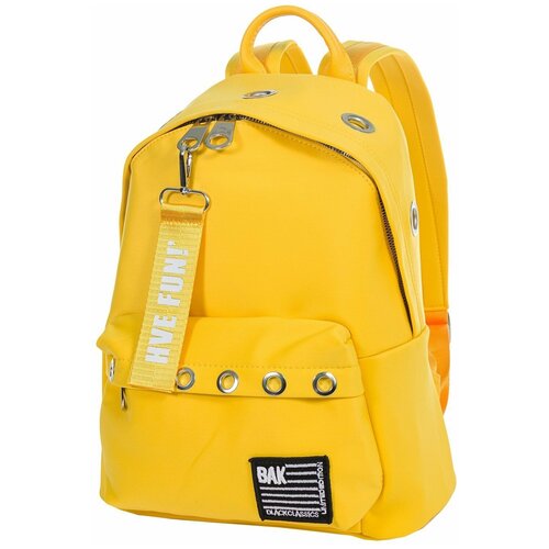 фото Рюкзак nikki nanaomi ryk8908 (02) женский, желтый, 35*25*15см.