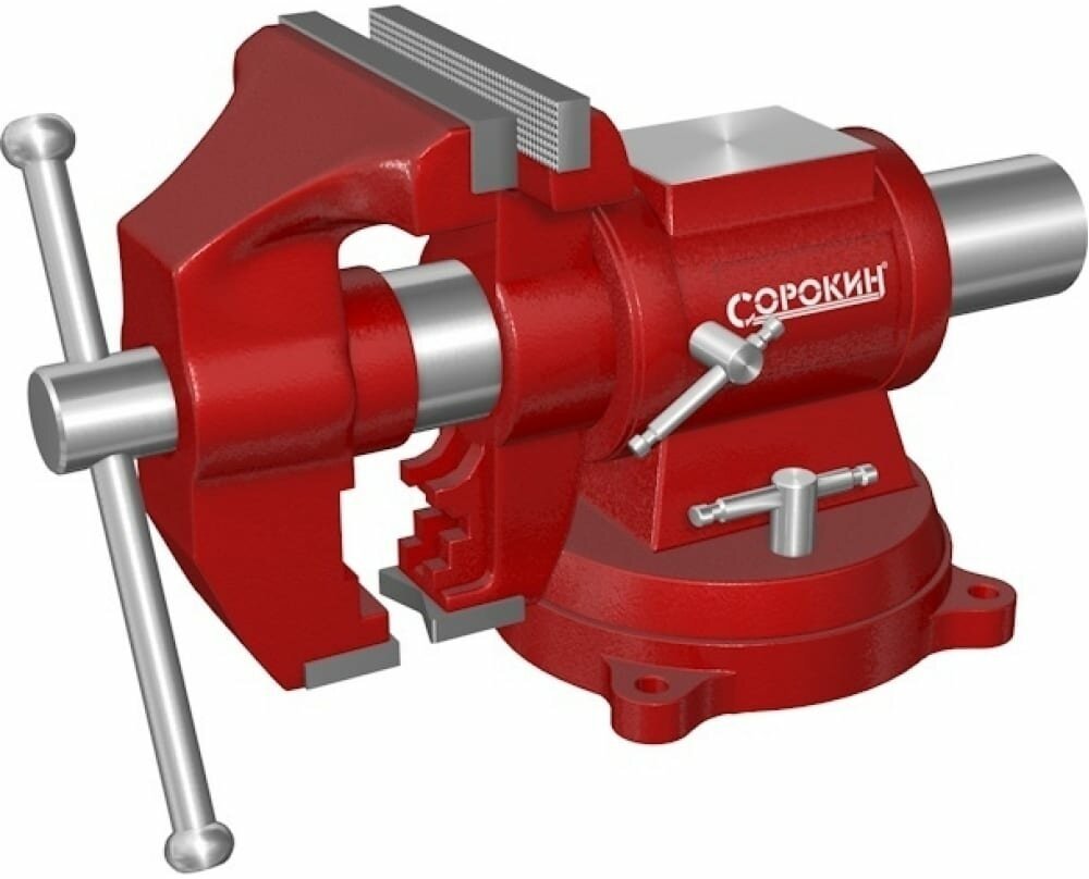 Многофункциональные тиски Сорокин 100 мм (4'') 1.924