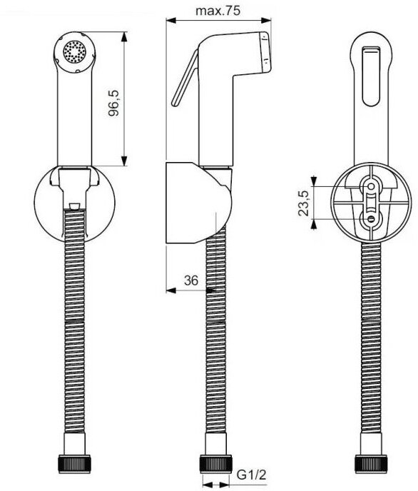 Душ гигиенический IDEALSPRAY Ideal Standard B0011AA