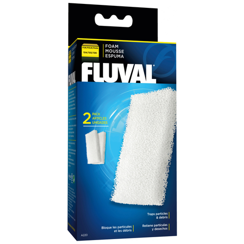 Fluval картридж A220 (комплект: 2 шт.) 104 г 2 белый