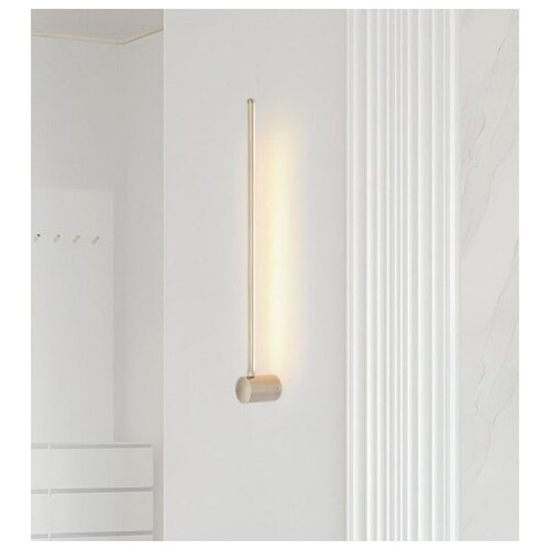 Светильник настенный бра ElegantLight DZN-31356 SILVER/серебро D400/H140/1/LED/6W 4000K Minimal Line