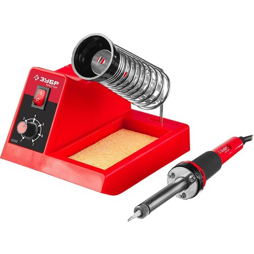 Паяльная станция ЗУБР 48Вт 150-450C ПС-50А 332300₽