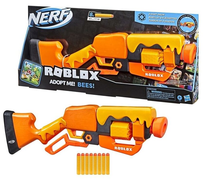 Набор игровой Нерф Roblox Адопт Ми Бис Nerf F2486