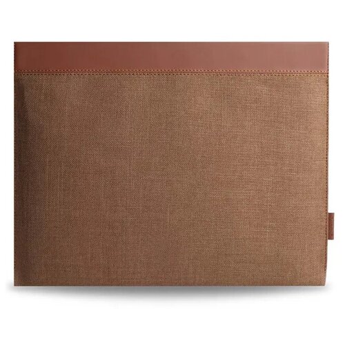 Чехол Bustha Compact Sleeve Canvas для MacBook Pro 13 (2016-2020) / MacBook Air 13 (2018-2020) коричневый чехол bustha puffer sleeve nylo leather для macbook pro 15 pro 16 цвет тёмно синий