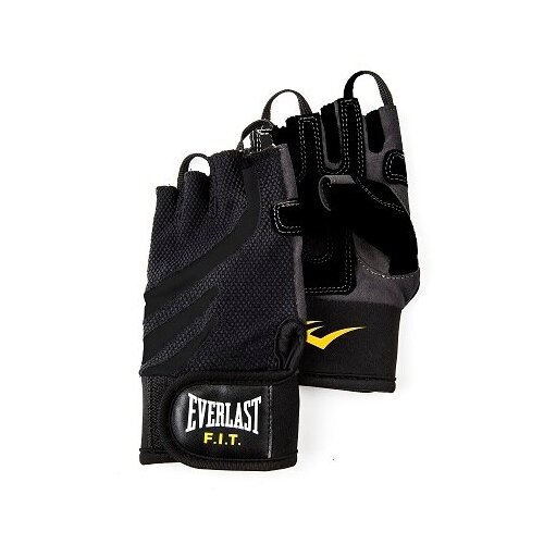 фото Everlast перчатки everlast fit weightlifting для фитнеса черно-серые