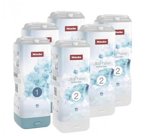 Набор премиальных жидких моющих средств MIELE UltraPhase Refresh Elixir 1, 2