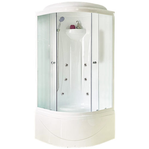 Душевая кабина Royal Bath RB 90BK2-M 90х90 стекло матовое