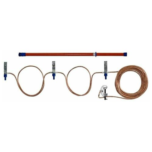 Заземление переносное ЗПЛ-10 Д для ВЛ до 10кВ 25кв. мм Диэлектрик Д157664