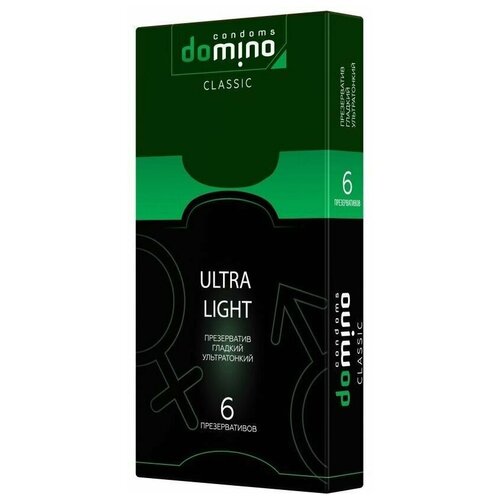 Супертонкие презервативы DOMINO Classic Ultra Light -