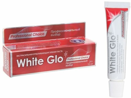 White glo Отбеливающая зубная паста White Glo, «Профессиональный выбор», 24 г