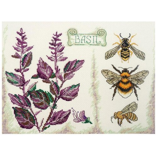 фото Набор для вышивания базилик 25 х 18 см марья искусница 11.003.13