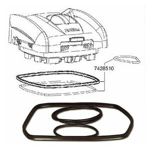 Набор резиновых уплотнительных колец для фильтров EHEIM 2080/2180