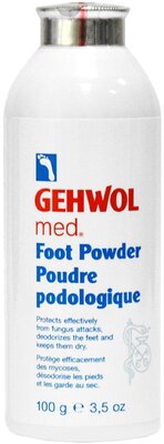 Gehwol, Пудра для влажных ног FOOT POWER, 100 гр.