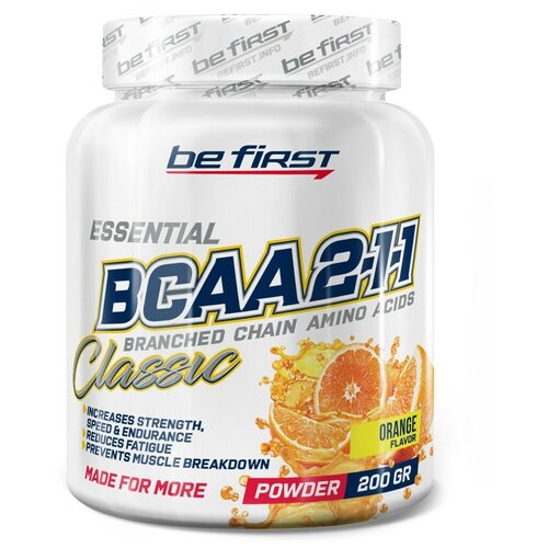 Be First Classic BCAA 2:1:1 (200г) Вишня be first bcaa 2 1 1 5 гр 5 шт be first ананас