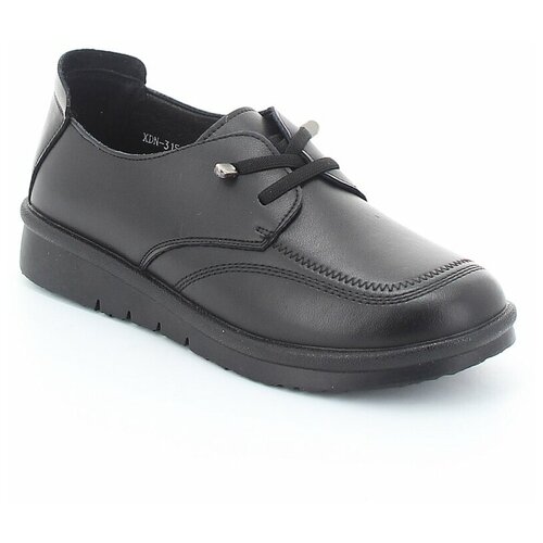 фото Туфли madella женские демисезонные, размер 39, цвет черный, артикул xdn-31566-1a-sp