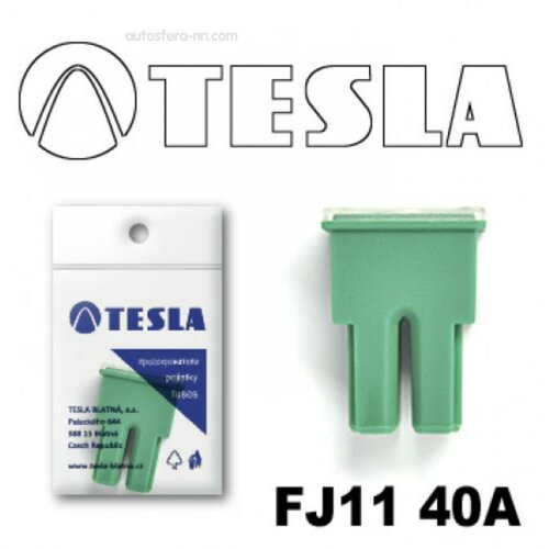 предохранитель tesla fj10 40a tesla арт fj10 40a TESLA Предохранитель картриджного типа CARTRIDGE