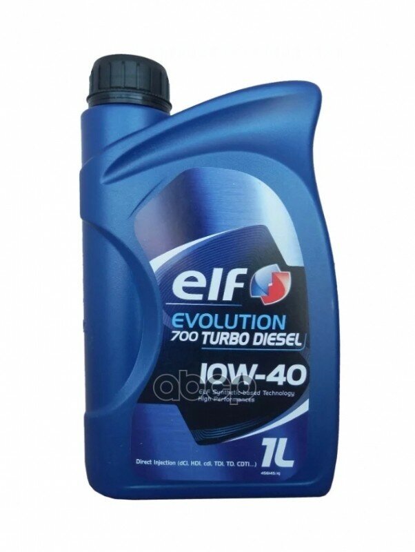 ELF Масло Elf Evolution 700 Turbo Diesel 10W-40 1Л. Ru