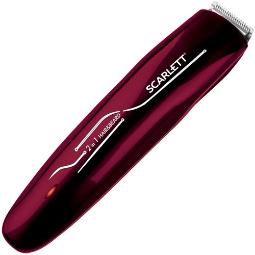 Машинка для стрижки Scarlett   SC-HC63C65, бордовый