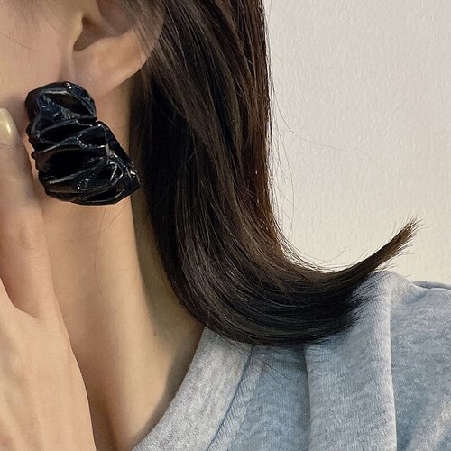 Комплект серег Unicus, черный