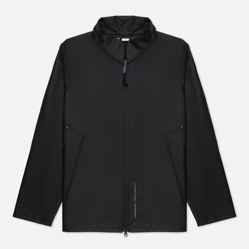  куртка Stutterheim демисезонная, силуэт прямой, герметичные швы, водонепроницаемая, карманы, размер L, черный