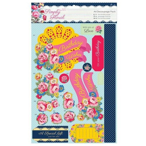 Бумага docrafts A4, 8 листов, PMA169119 