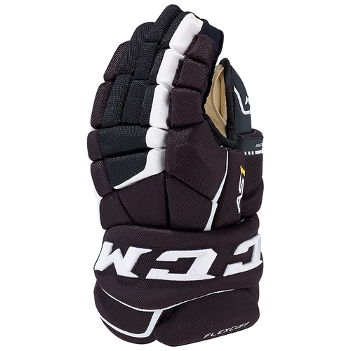 Перчатки игрока дет. HGAS1 JR CCM TACKS Prot Gloves Black/White (11)