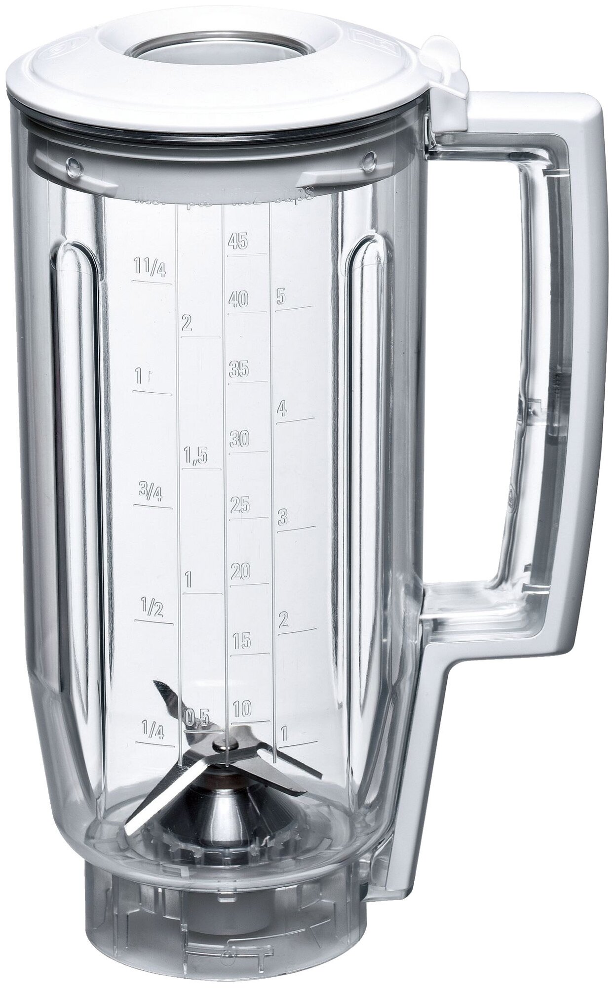 Пластиковый блендер 1,25 л для кухонного комбайна, для MUM5.. Bosch (00572477) MUZ5MX1
