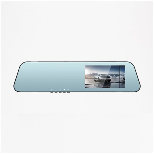 Автомобильный видеорегистратор-зеркало Eplutus D12. Датчик движения, дисплей 3,5