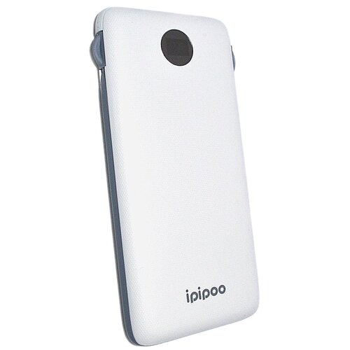 Внешний аккумулятор повербанк ipipoo LP-55 Power Bank 10000mAh белый 119900₽
