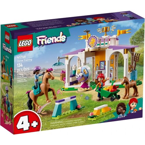 lego friends набор игрушек школа верховой езды с алией и мией Конструктор LEGO Friends 41746 Horse Training, 134 дет.