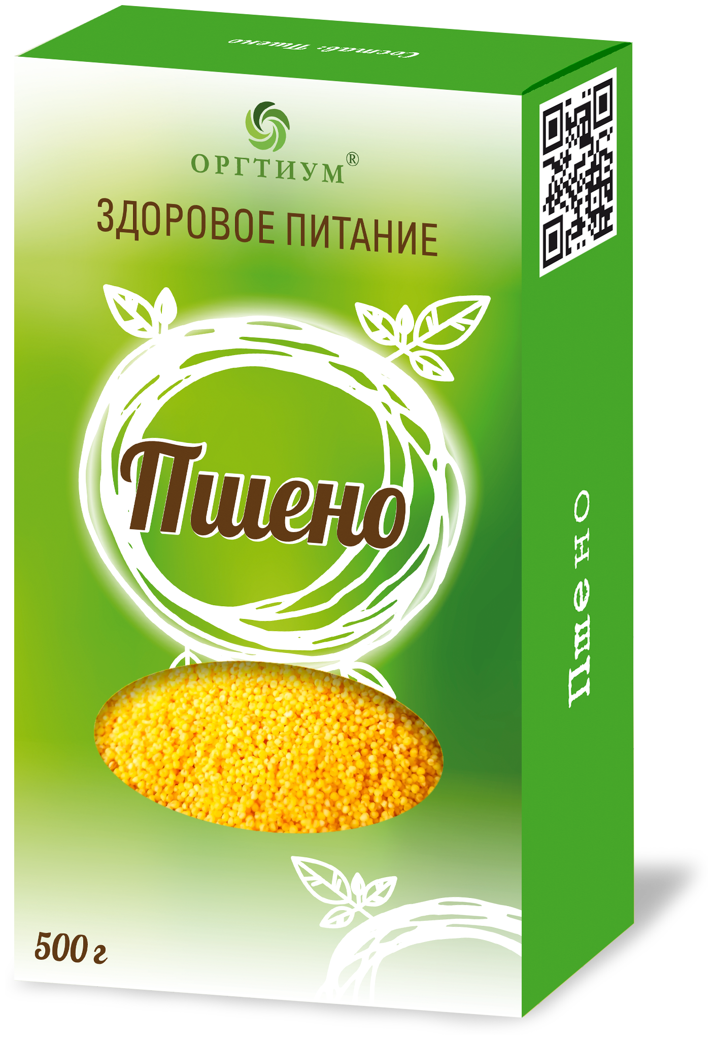 Пшено, 500г, Оргтиум