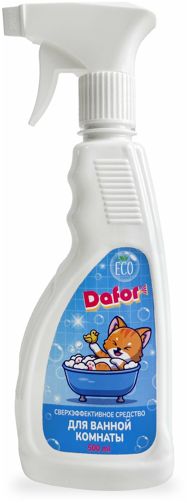 Сверхэффективное чистящее средство для ванной комнаты и туалета Dafor 500 мл