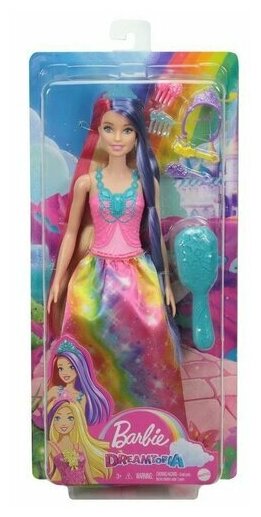 Кукла Mattel Barbie Принцесса с длинными волосами GTF38