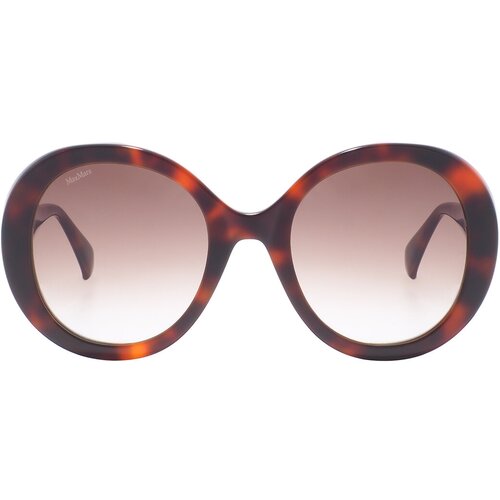 Солнцезащитные очки Max Mara 0074 52F, мультиколор, коричневый