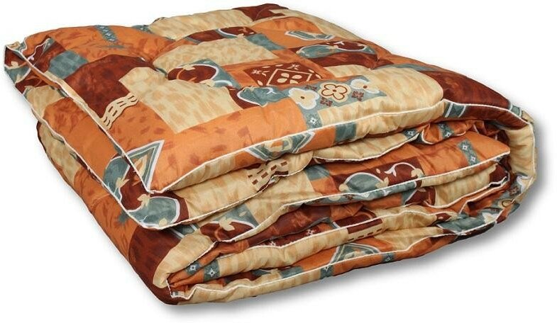 Одеяло стеганое альвитек традиция мультиколор 140x205 теплое