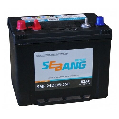 Аккумулятор Sebang Marine SMF 24DCM-550 82 Ач 550А