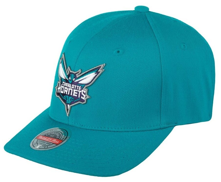 Бейсболка MITCHELL NESS HHSS3257-CHOYYPPPTEAL Charlotte Hornets NBA 