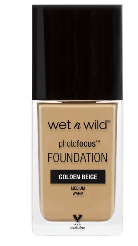 Wet n Wild Основа тональная Photo Focus Foundation, Тон E368c golden beige