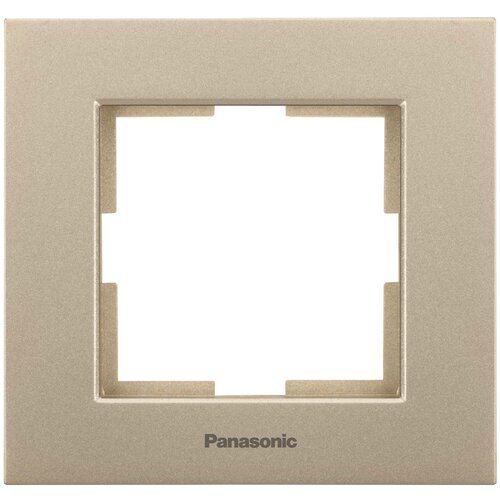 Рамка Panasonic Karre Plus WKTF08012BR-RU декоративная 1x пластик бронза (упак:1шт)