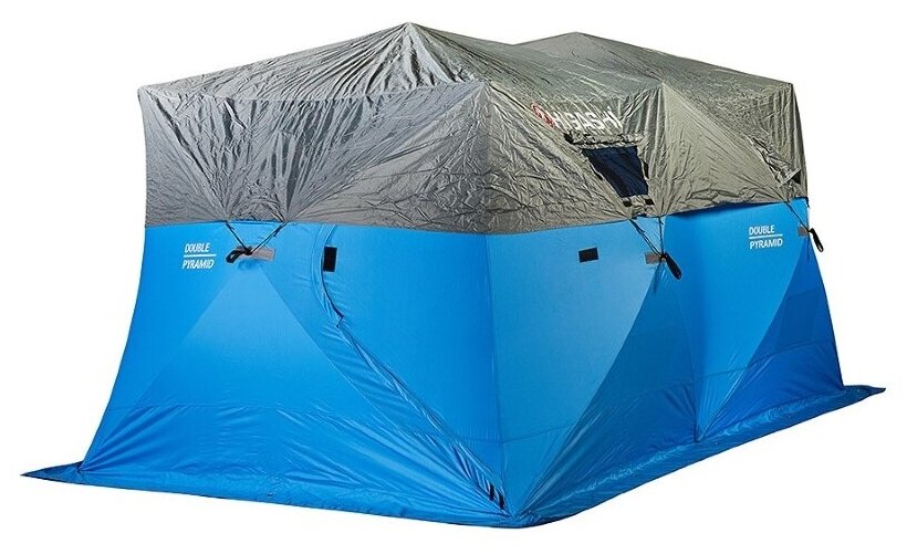 Накидка на половину палатки Higashi Double Pyramid Half tent rain cover #Grey