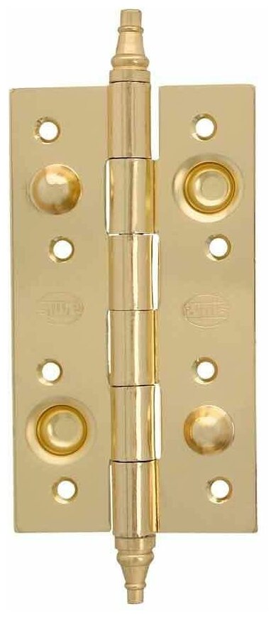 фото Петля покрытие латунь лакированная универсальная AMIG, Артикул 561-150х80-LP