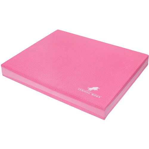 фото Балансировочная подушка strong body, розовая (платформа балансировочная)